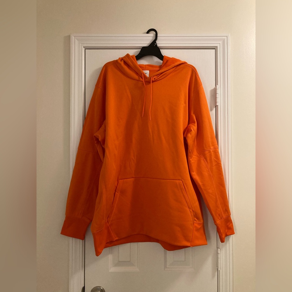 Mens Nike Pullover Hoodie - Brilliant Orange Size 2XL NWOTs
